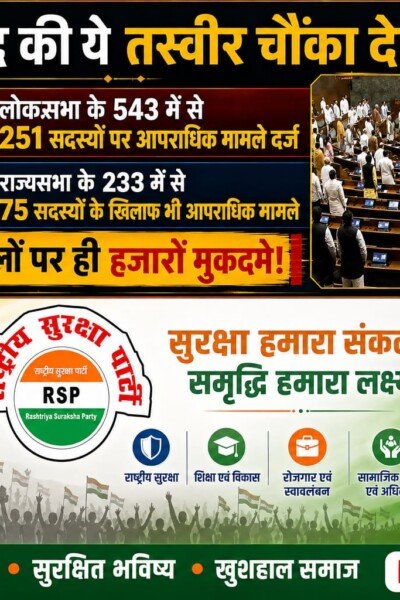 संसद की तस्वीर चौंका देगी! कानून बनाने वालों पर उठे गंभीर सवाल?