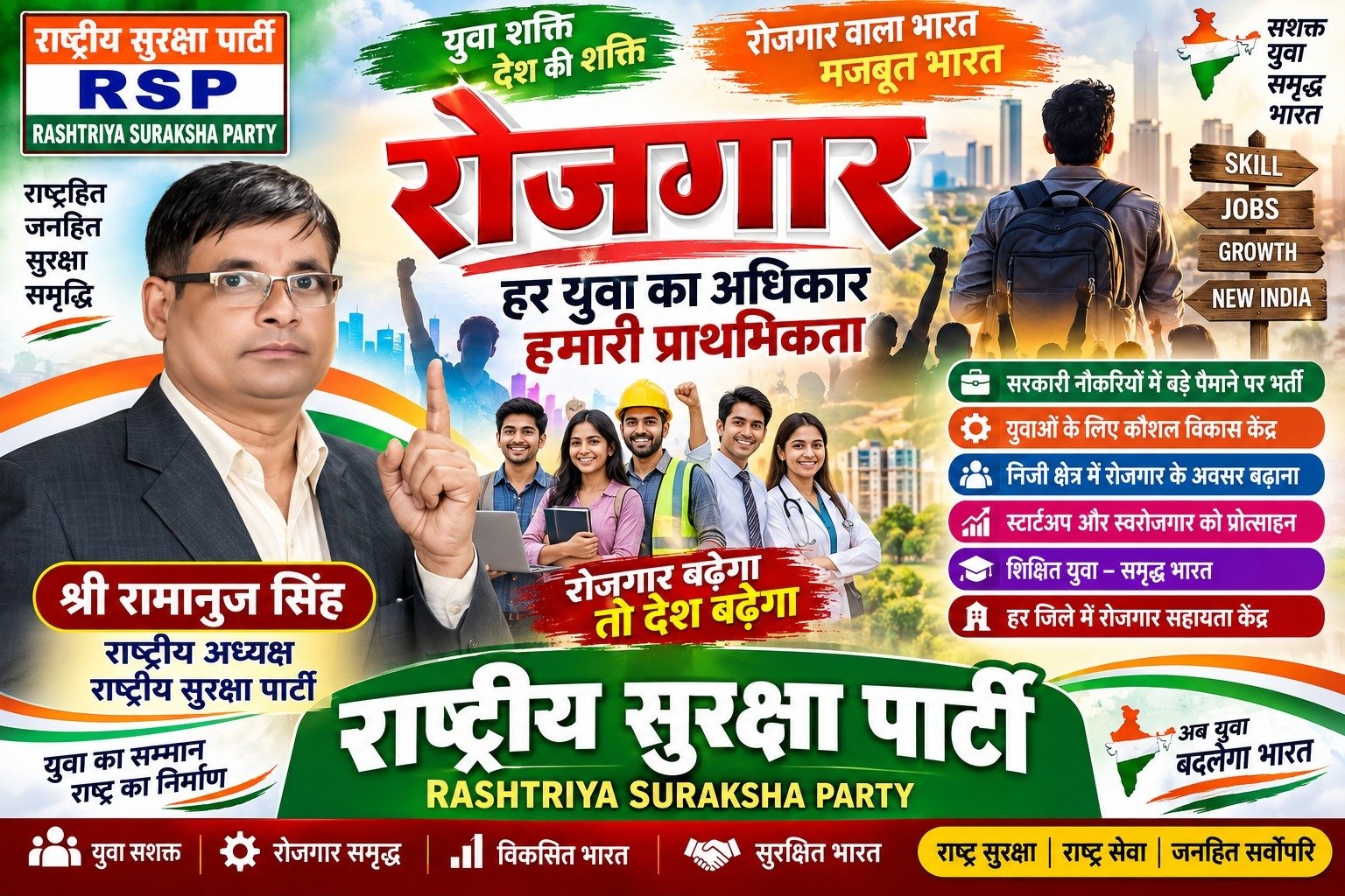 युवा रोजगार और कौशल विकास: रोजगार के अवसर बढ़ाने पर जोर!
