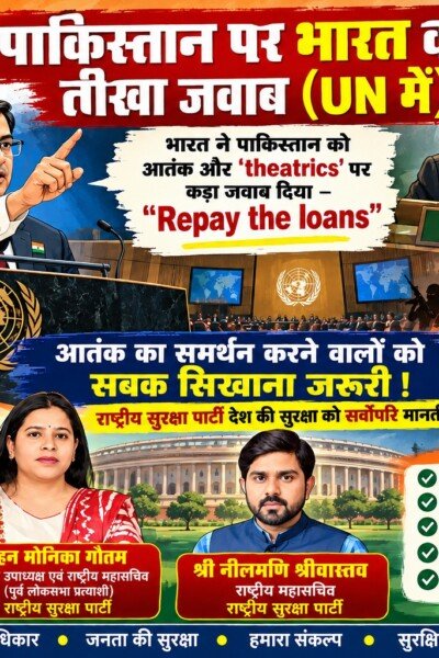 पाकिस्तान पर भारत का तीखा जवाब: UN में आतंकवाद के खिलाफ सख्त रुख का संदेश!