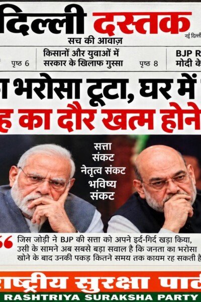 मोदी-शाह के दौर पर उठे सवाल, BJP-RSS में बढ़ी खींचतान!