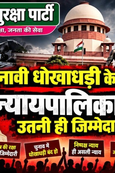 चुनावी धोखाधड़ी पर सवाल: निष्पक्ष और पारदर्शी चुनाव की मांग!