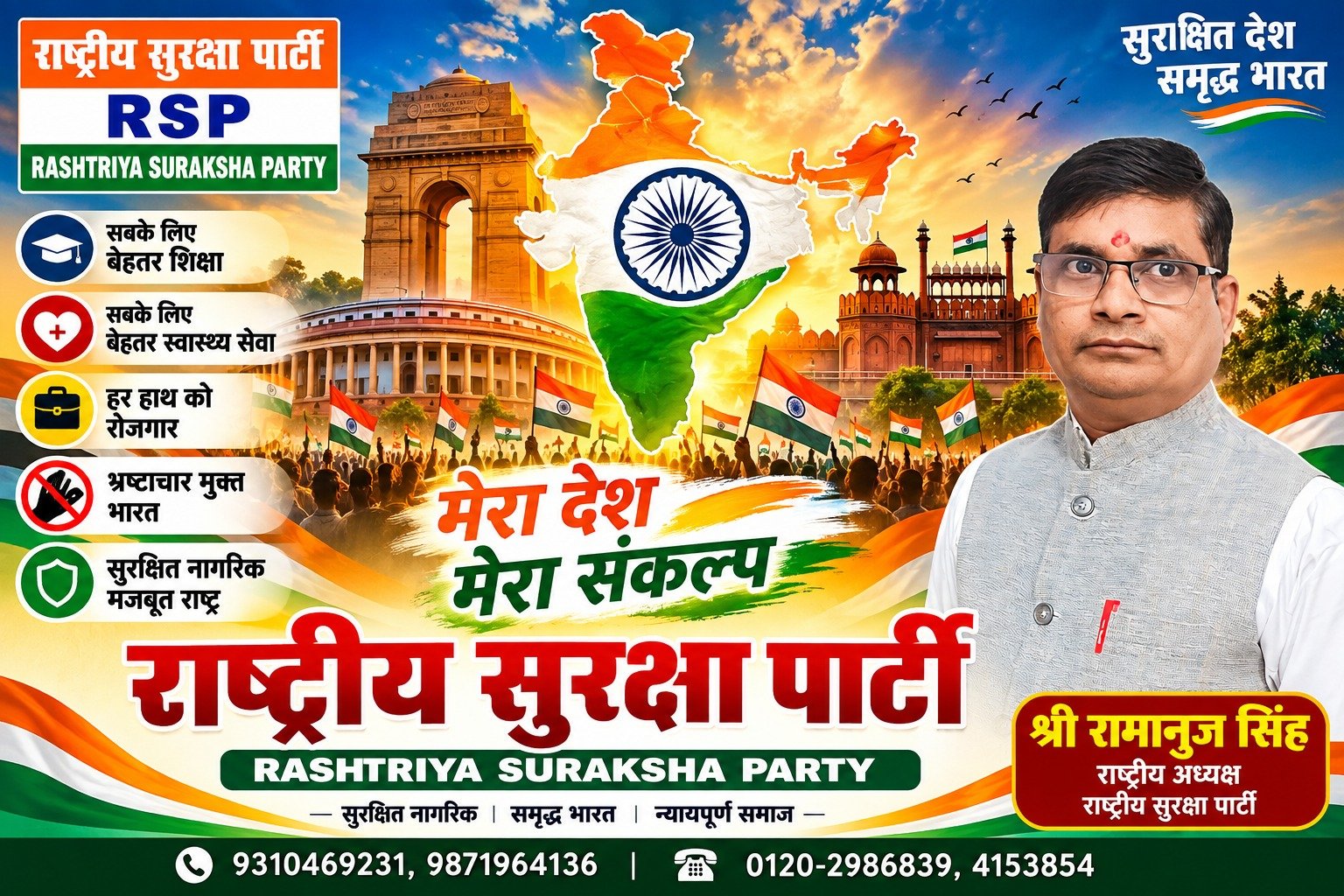 मेरा देश, मेरा संकल्प | सुरक्षित नागरिक और समृद्ध भारत का संदेश!