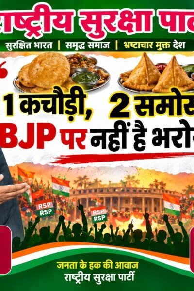 राष्ट्रीय सुरक्षा पार्टी का BJP पर भरोसे को लेकर राजनीतिक संदेश!