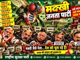 मक्खी जनता पार्टी – भ्रष्टाचार पर करारा व्यंग्य