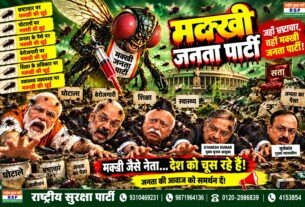 मक्खी जनता पार्टी – भ्रष्टाचार पर करारा व्यंग्य